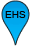 Blue pin graphic for EHS