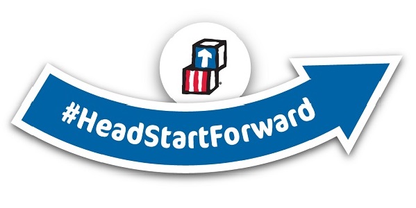 Logotipo de la Campaña Adelante, Head Start