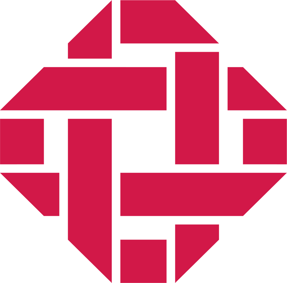 Logotipo de Principios multiculturales en rojo.