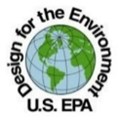 Logotipo de Diseño para el Medioambiente (DfE) de la EPA.