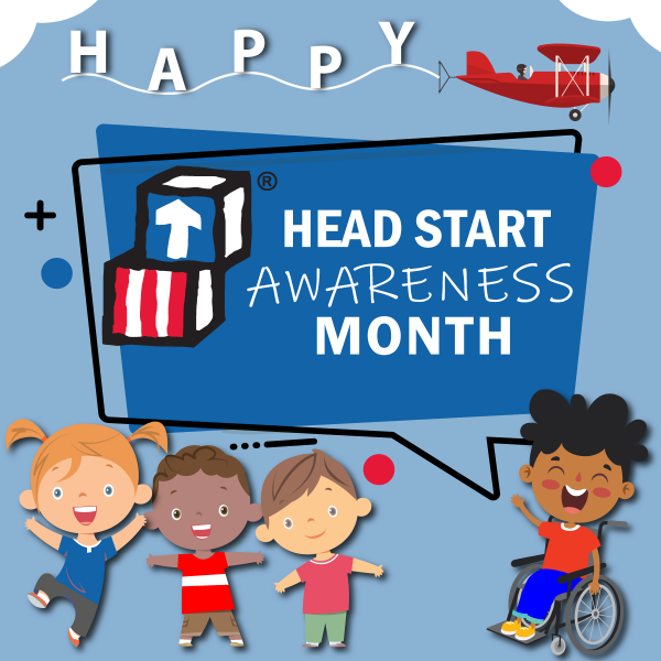 Happy Head Start Awareness Month graphic number one.