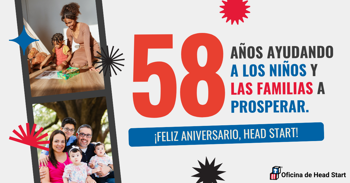 Aniversario de Head Start: 58 años ayudando a las personas.