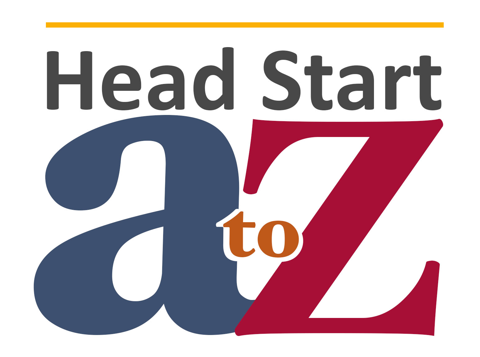 Logotipo del libro Aprendizaje para nuevos líderes: Head Start A a Z