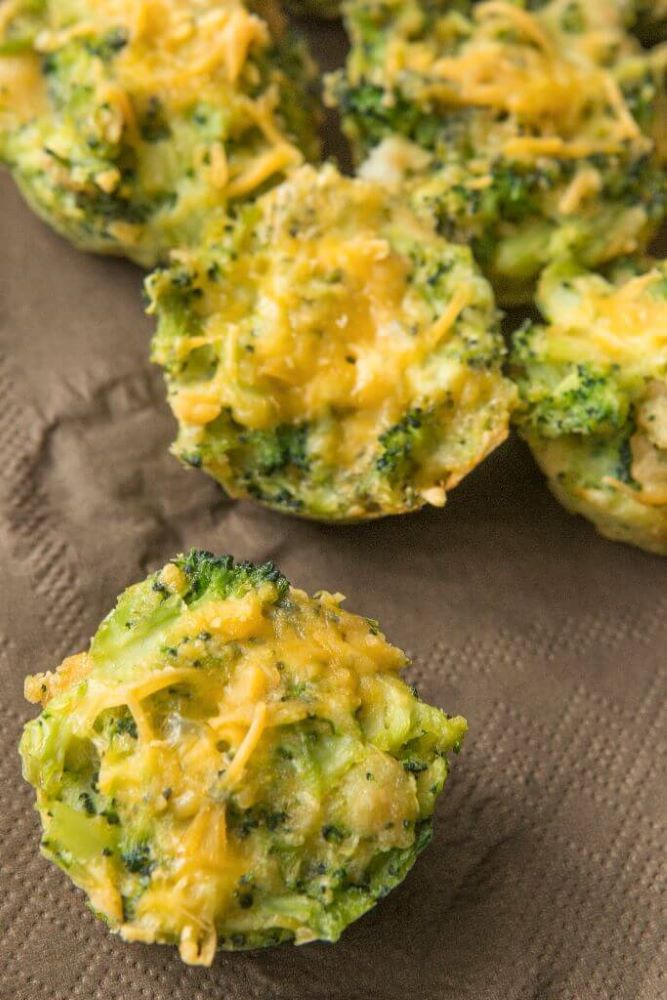 Broccoli cheese bites.