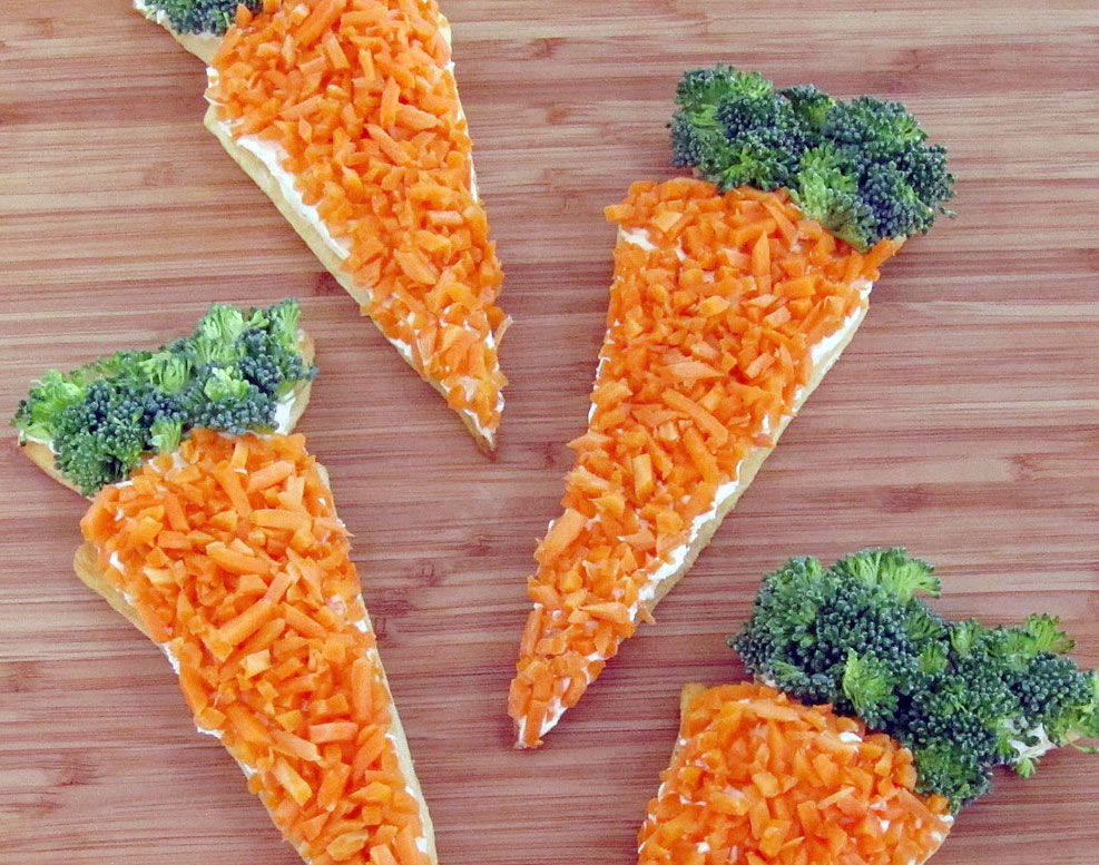 Carrot veggie bars.