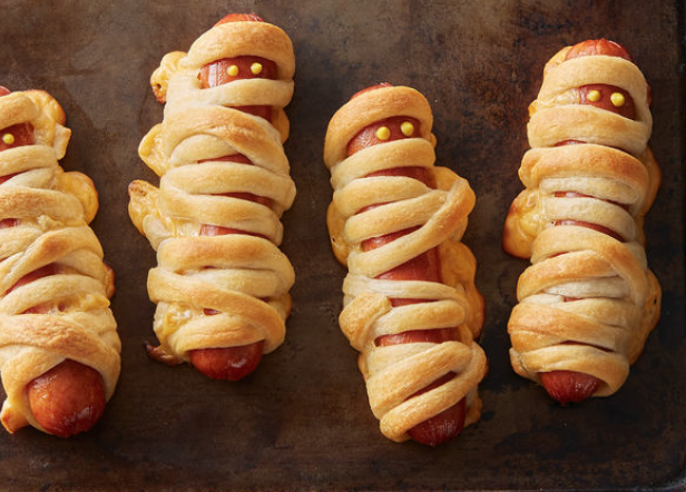 Mummy dogs.