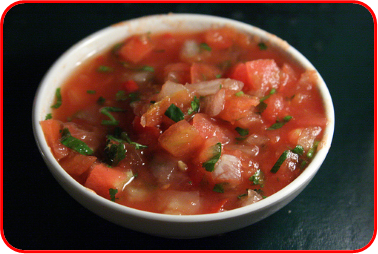 Tomato salsa.