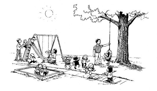 children at a playground