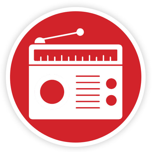 Icon of a radio